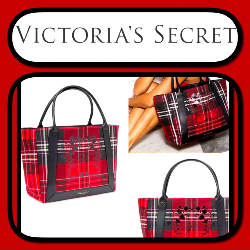 Brand New Victoria Secret Large Plad Tote